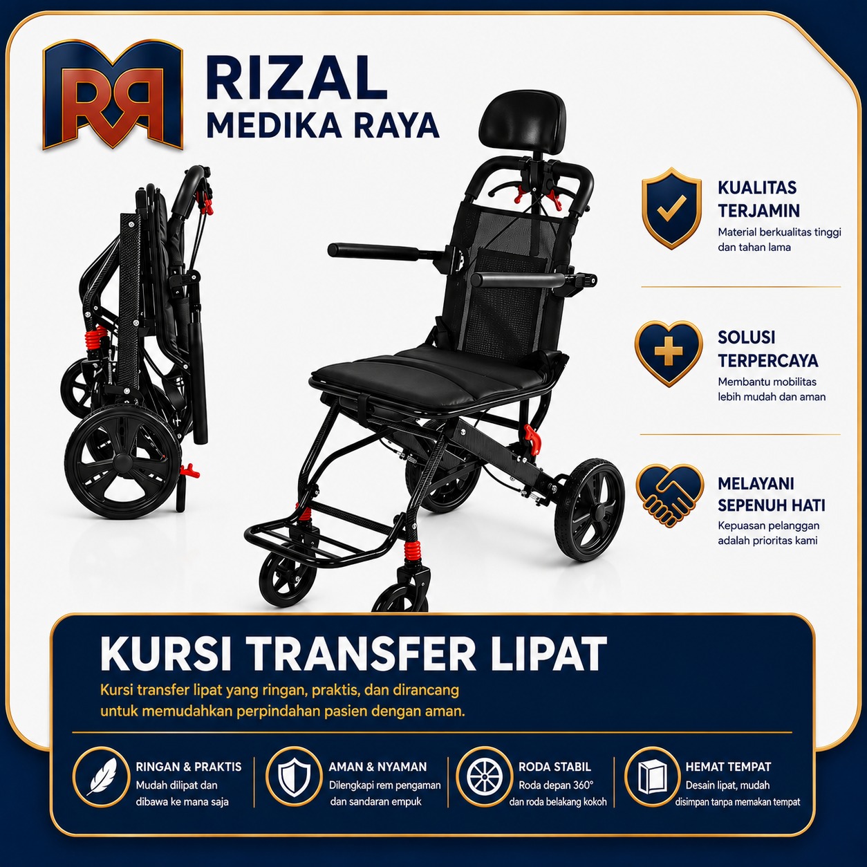Kursi Transfer Lipat