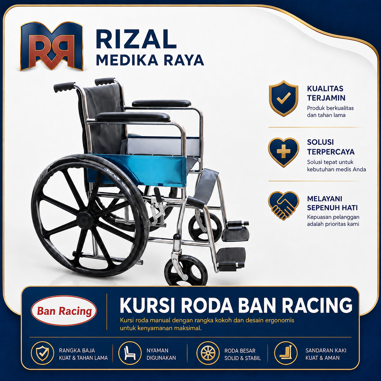 Kursi Roda Ban Racing