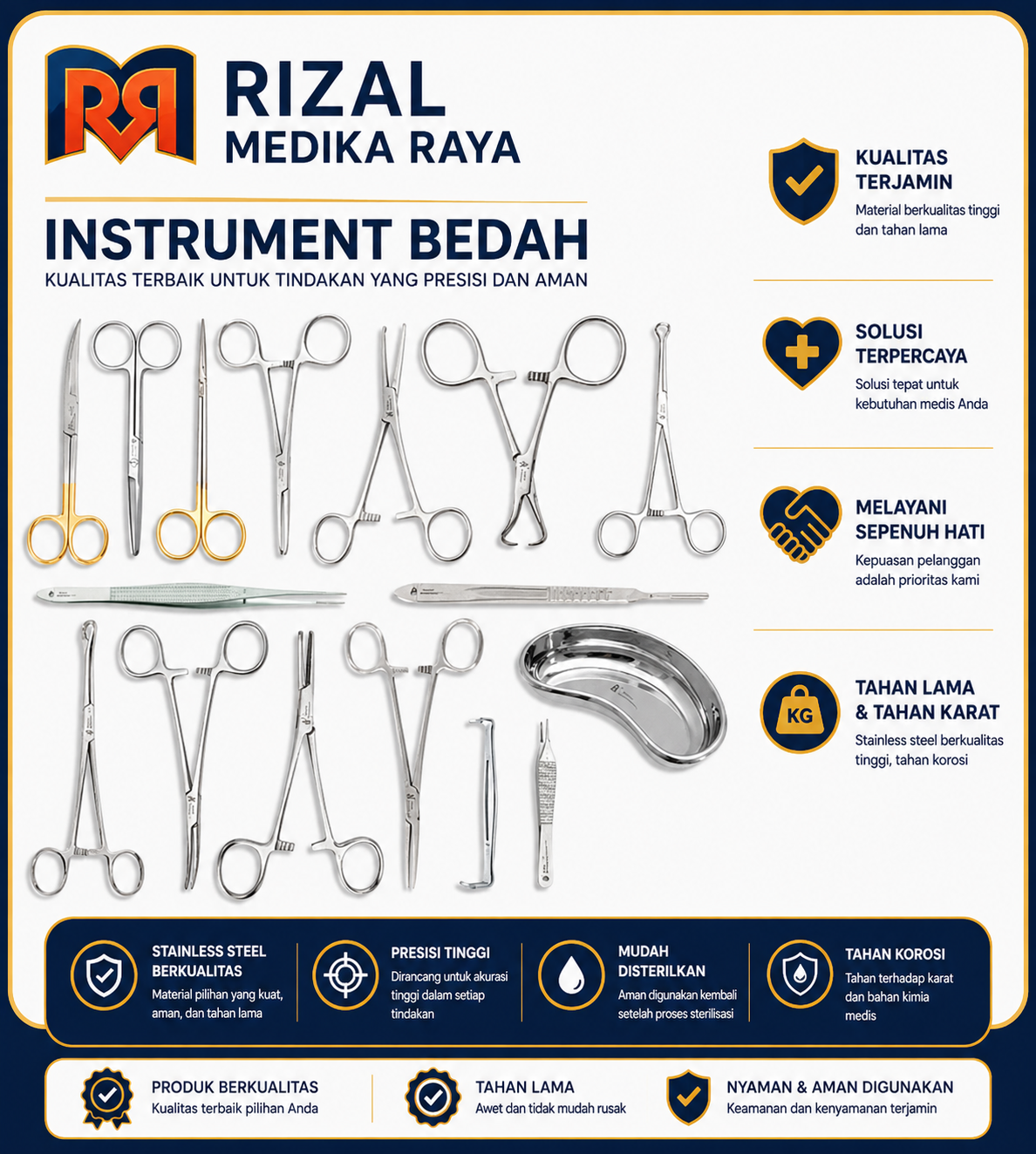 Instrument Bedah Komprehensif