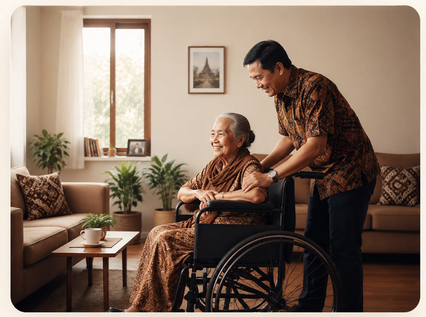 Perawatan di rumah dengan alat kesehatan Rizal Medika Raya